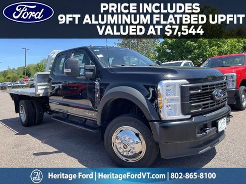 New 2025 Ford F550 4x4 SuperCab Super Duty w/ Snow Plow Prep Package image 1