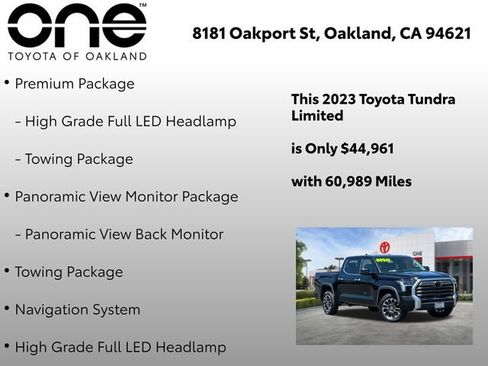 Used 2023 Toyota Tundra Limited AWD/4WD image 5