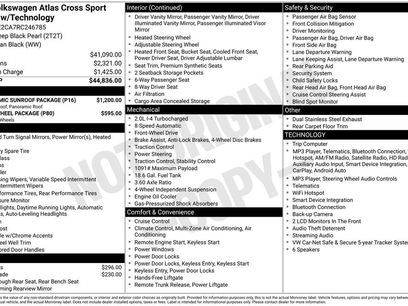Used 2024 Volkswagen Atlas Cross Sport SE w/ Panoramic Sunroof Package