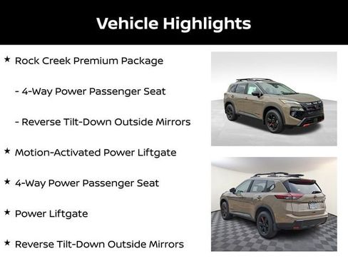 New 2026 Nissan Rogue Rock Creek image 12