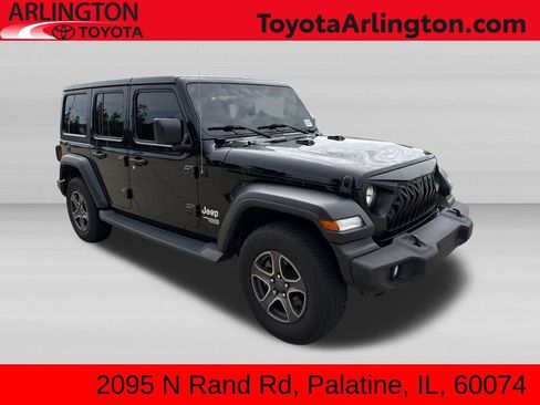 Used 2019 Jeep Wrangler Unlimited Sport S AWD/4WD image 1