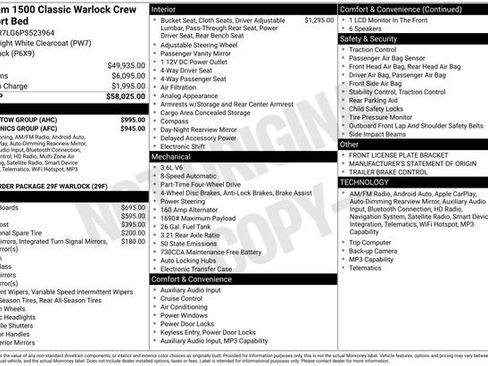 Used 2023 RAM 1500 Classic Warlock w/ Trailer Tow Group image 6