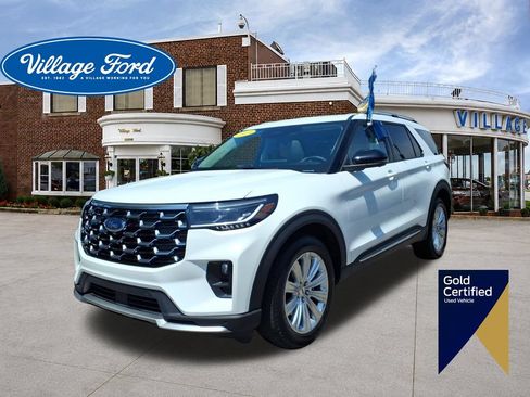 Used 2025 Ford Explorer Platinum w/ LUX Leather Package AWD/4WD image 1