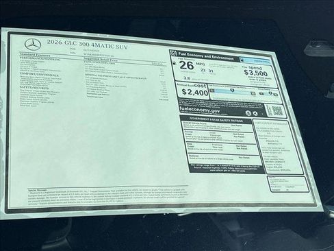 New 2026 Mercedes-Benz GLC 300 4MATIC image 17