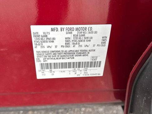 Used 2015 Ford Edge SEL w/ Equipment Group 201A image 25