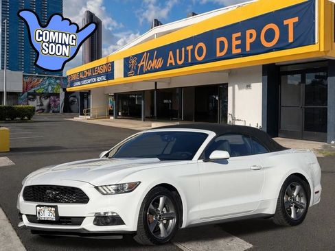 Used 2017 Ford Mustang Convertible w/ Equipment Group 051A RWD image 1