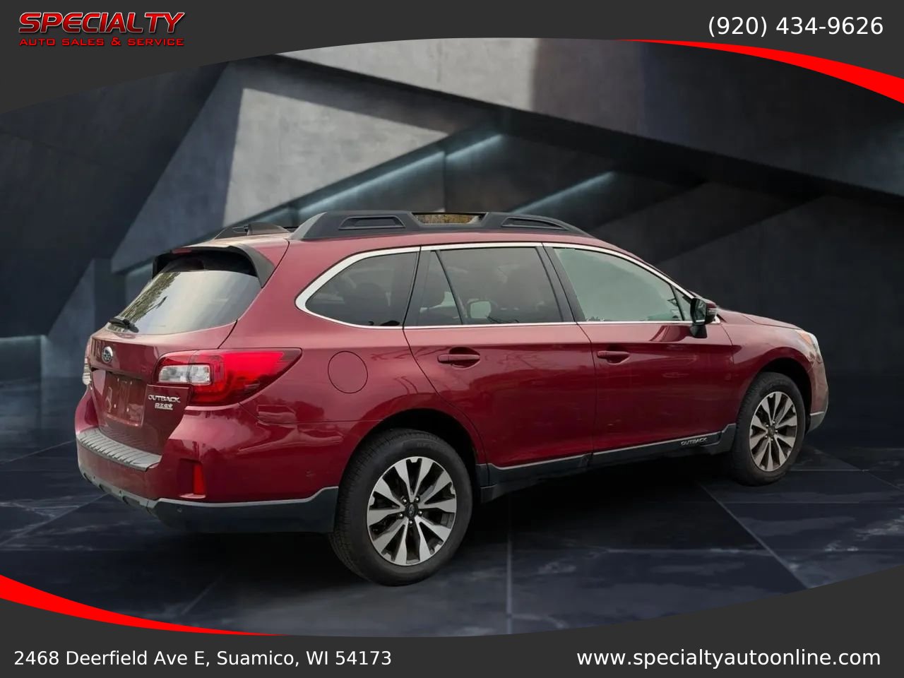 Used 2017 Subaru Outback 2.5i Limited AWD/4WD image 4