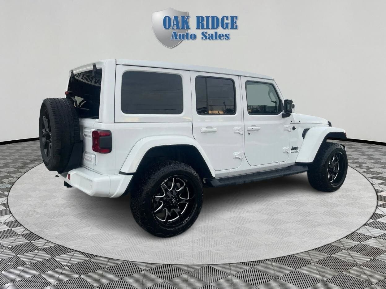 Used 2021 Jeep Wrangler Unlimited Sahara AWD/4WD image 5