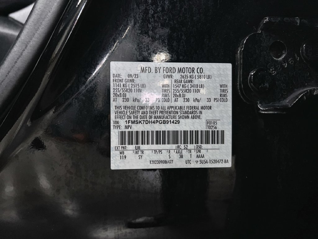 Certified 2023 Ford Explorer XLT w/ Equipment Group 202A RWD image 41