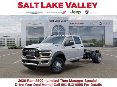 New 2026 RAM 5500 Tradesman w/ Chrome Appearance Group