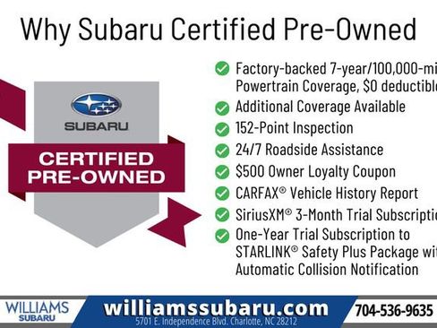 Used 2025 Subaru Forester Sport w/ Popular Package #1 AWD/4WD image 3
