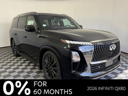 New 2026 INFINITI QX80 Autograph w/ Premium Cargo Package AWD/4WD image 1