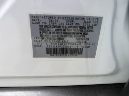 Certified 2025 Nissan Kicks Play S FWD image 33
