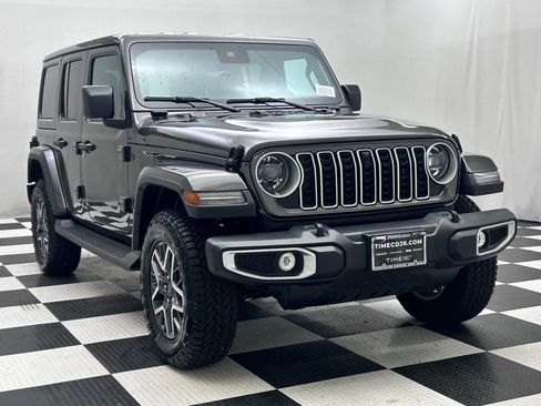 New 2025 Jeep Wrangler Unlimited Sahara w/ Safety Group AWD/4WD image 2