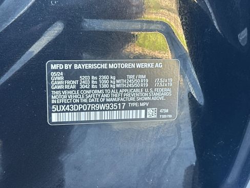 Certified 2024 BMW X3 sDrive30i w/ Convenience Package image 37