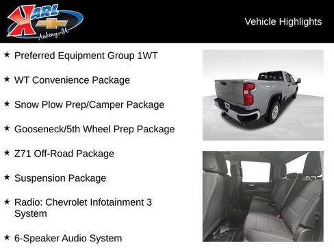 New 2026 Chevrolet Silverado 2500 W/T image 3