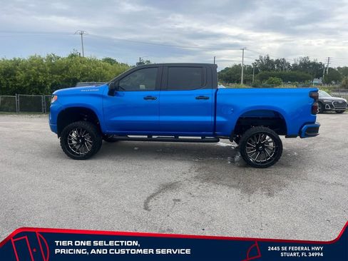 Used 2025 Chevrolet Silverado 1500 Custom w/ Turbomax Blackout Package RWD image 8