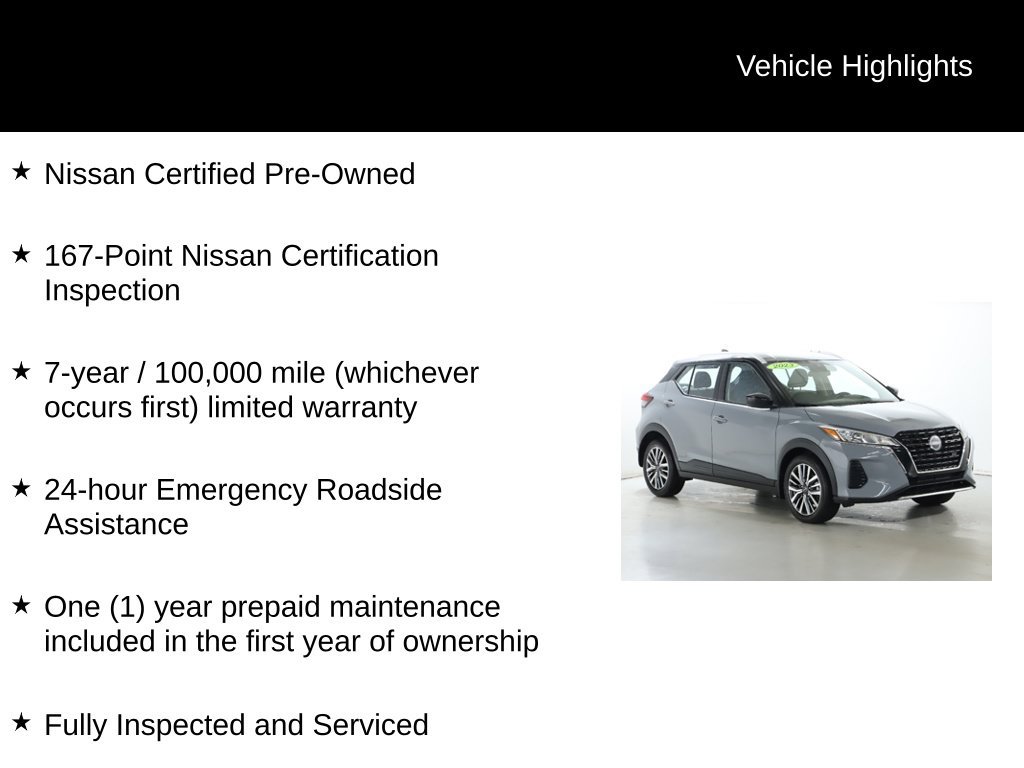 Certified 2023 Nissan Kicks SV FWD image 4