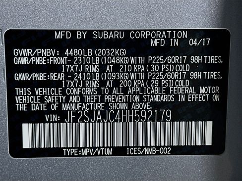 Used 2017 Subaru Forester 2.5i Limited image 12