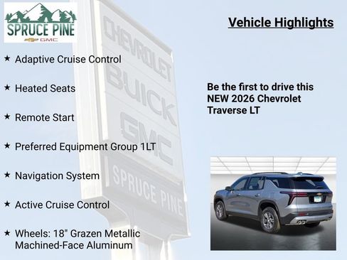 New 2026 Chevrolet Traverse LT FWD image 5