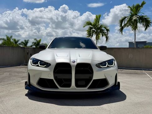 Used 2022 BMW M3 Competition w/ M Carbon Exterior Package RWD image 2