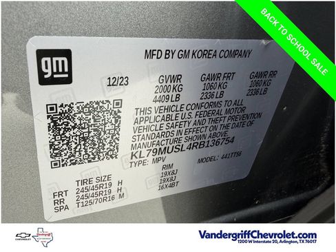 Used 2024 Chevrolet TrailBlazer RS w/ Convenience Package AWD/4WD image 31