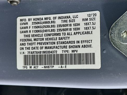 Used 2021 Honda CR-V EX-L image 33