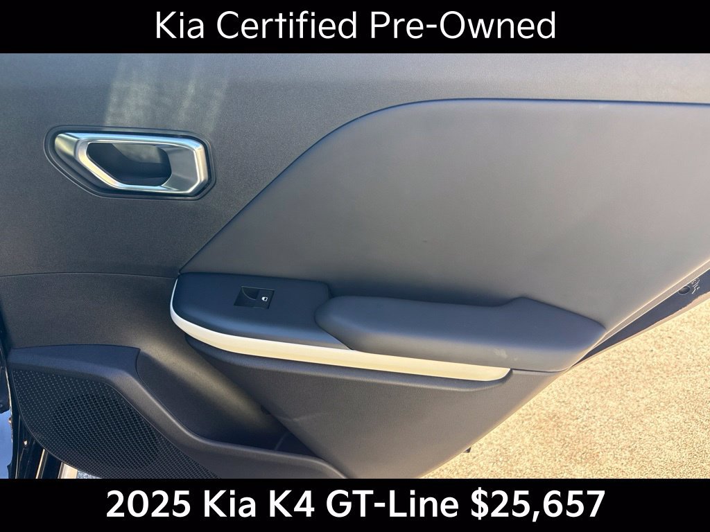 Certified 2025 Kia K4 GT-Line w/ GT-Line Premium Package FWD image 23