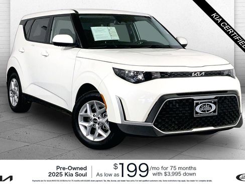 Certified 2025 Kia Soul LX FWD image 1