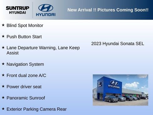 Used 2023 Hyundai Sonata SEL w/ Convenience Package FWD image 2