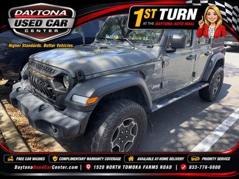 Used 2020 Jeep Wrangler Unlimited Sport image 1