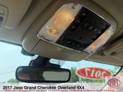 Used 2017 Jeep Grand Cherokee Overland w/ Jeep Active Safety Group AWD/4WD image 26