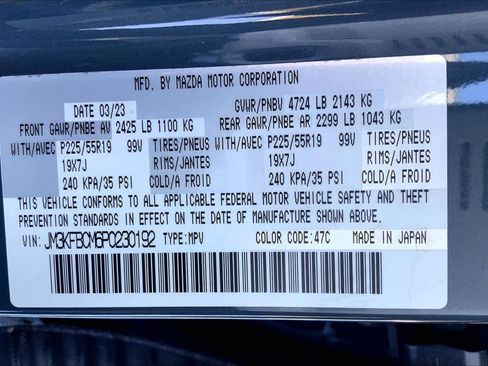 Certified 2023 MAZDA CX-5 Carbon Edition image 34