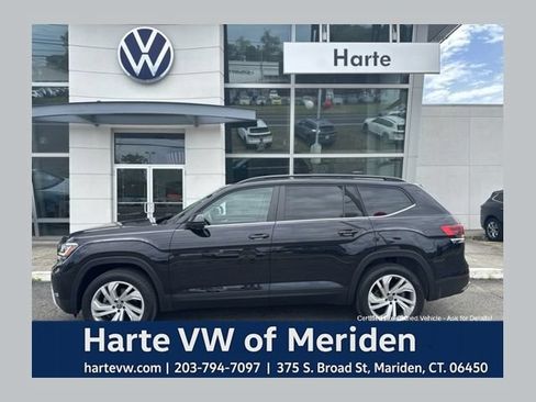 Certified 2023 Volkswagen Atlas SE w/ Panoramic Sunroof Package AWD/4WD image 1