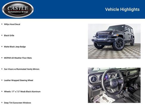 Used 2022 Jeep Wrangler Unlimited Sport AWD/4WD image 12