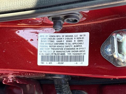 Used 2020 Honda Civic EX-L image 30