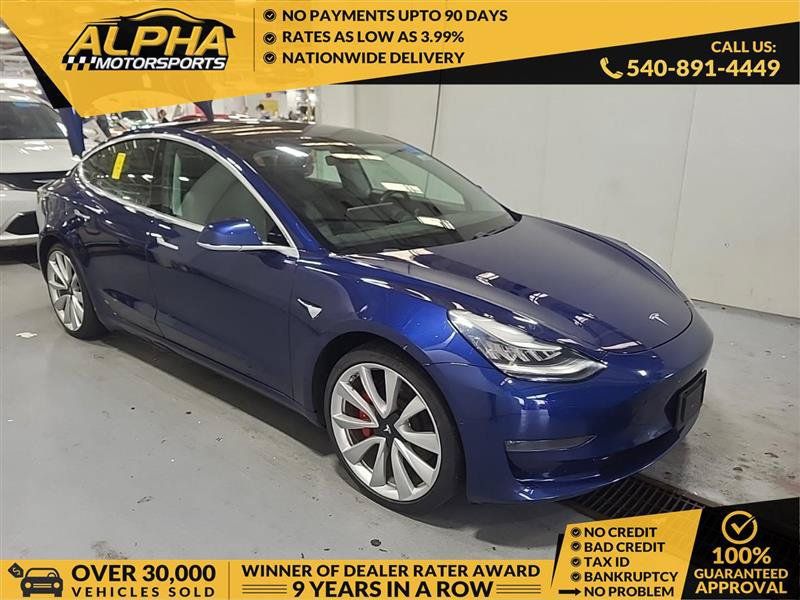Used 2019 Tesla Model 3 Performance AWD/4WD image 1