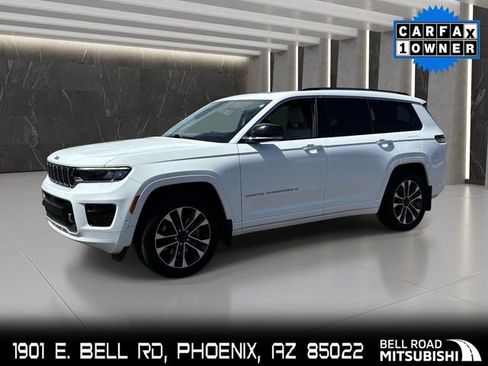Used 2021 Jeep Grand Cherokee L Overland w/ Advanced Protech Group III AWD/4WD image 1