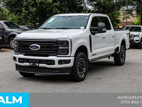 Used 2025 Ford F250 Platinum w/ Snow Plow Prep Package AWD/4WD image 3
