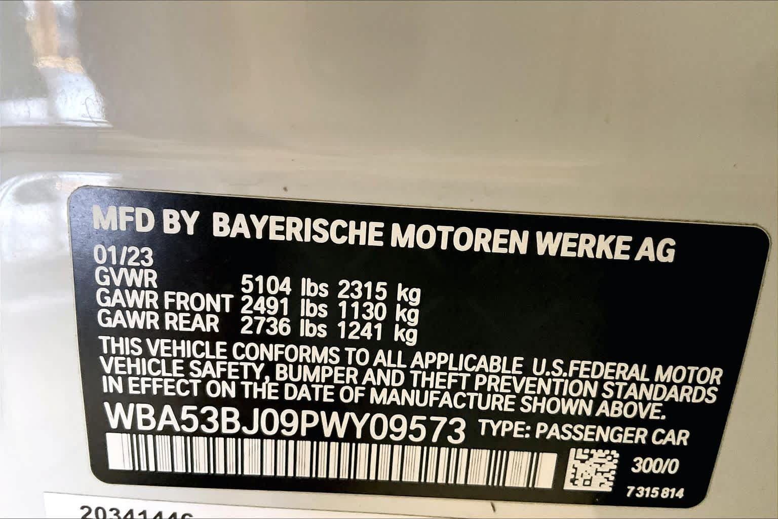 Used 2023 BMW 540i w/ M Sport Package RWD image 32