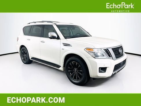 Used 2019 Nissan Armada Platinum w/ Interior Lighting Package image 1
