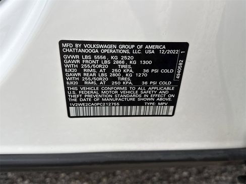 Used 2023 Volkswagen Atlas Cross Sport SE image 38