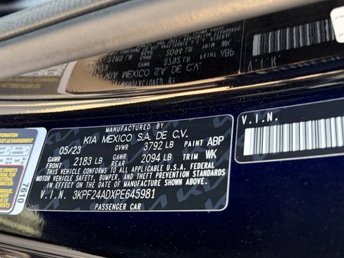 Used 2023 Kia Forte LXS w/ LXS Technology Package FWD image 14