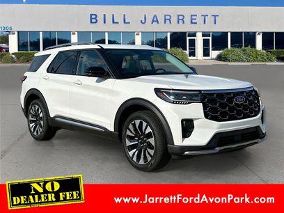 New 2026 Ford Explorer Platinum