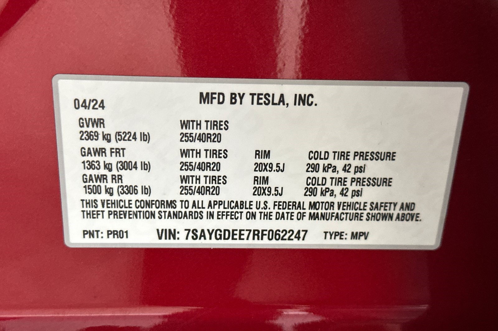 Used 2024 Tesla Model Y Long Range AWD/4WD image 29