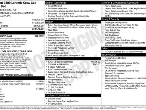 Used 2024 RAM 2500 Laramie w/ Safety Group AWD/4WD image 12