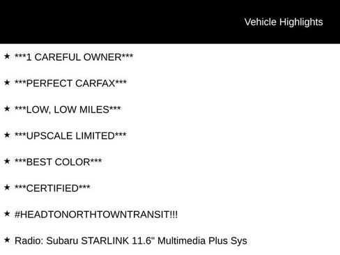 Used 2024 Subaru Crosstrek 2.5i Limited AWD/4WD image 7
