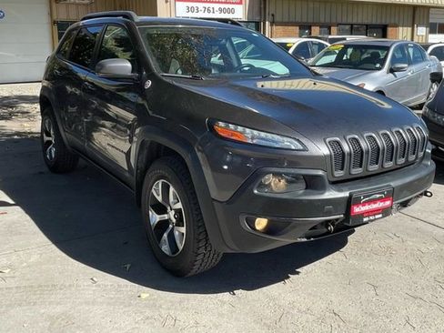 Used 2015 Jeep Cherokee Trailhawk w/ Leather Interior Group image 1