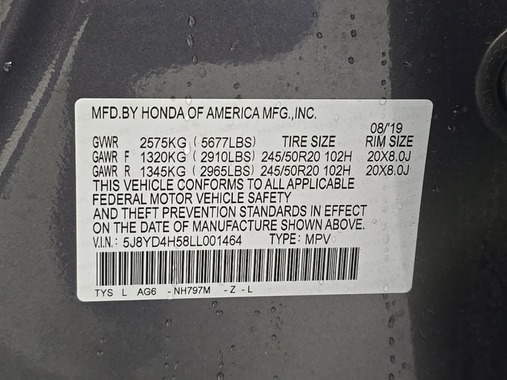 Used 2020 Acura MDX w/ Technology Package AWD/4WD image 10