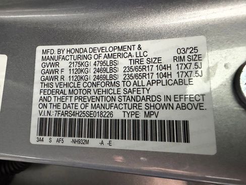Certified 2025 Honda CR-V LX image 16